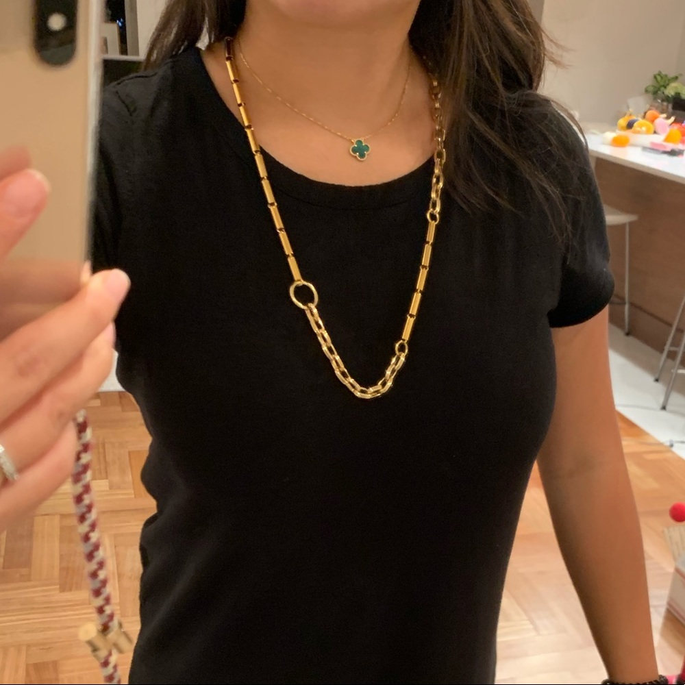 NWT Rada Mixed Chain Necklace